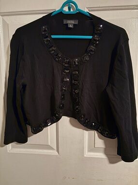 Dress Barn Black Shrug